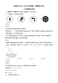 安徽省六安市霍邱县2022-2023学年八年级上学期期末数学试题（解析版）