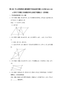 第9章 中心对称图形（解答题中考经典常考题）-江苏省2023-2024学年下学期八年级数学单元培优专题练习（苏科版）