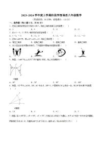 辽宁省鞍山市海城市2023-2024学年八年级上学期期中阶段学情调查数学试卷(含答案)