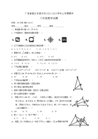 广东省湛江市雷州市2023-2024学年八年级上学期1月期末数学试题