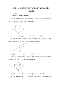 北师大版九年级数学上册基础知识专项讲练 专题1.22 特殊平行四边形“将军饮马”专题（巩固篇）（专项练习）