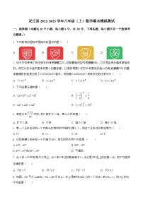 山西省大同市灵丘县2022-2023学年八年级上学期期末模拟测试数学试卷(含解析)