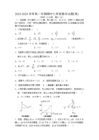 山西省晋中市寿阳县2023-2024学年八年级上学期期中考试数学试卷(含答案)