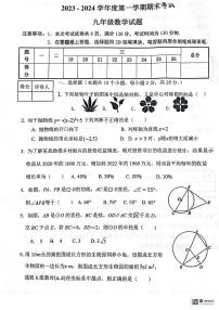 河北省廊坊市2023-2024学年九年级上学期1月期末数学试题