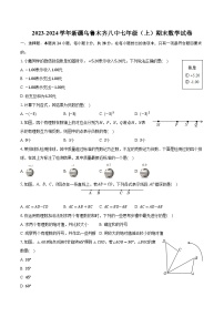 2023-2024学年新疆乌鲁木齐八中七年级（上）期末数学试卷（含解析）