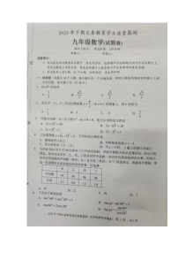 湖南省永州市零陵区、冷水滩区2023-2024学年九年级上学期期末考试数学试题