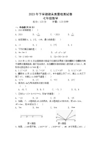 湖南省株洲市醴陵市2023-2024学年七年级上学期1月期末数学试题