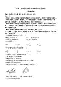 广东省河源市紫金县2023-2024学年七年级上学期期末数学试题