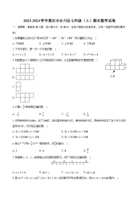 2023-2024学年重庆市合川区七年级（上）期末数学试卷（含解析）