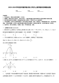 2023-2024学年北京市昌平临川育人学校九上数学期末统考模拟试题含答案