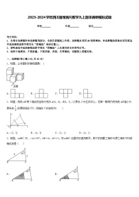 2023-2024学年四川省观音片数学九上期末调研模拟试题含答案