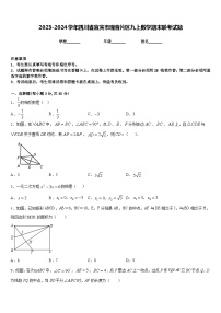 2023-2024学年四川省宜宾市观音片区九上数学期末联考试题含答案