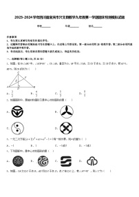 2023-2024学年四川省宜宾市兴文县数学九年级第一学期期末检测模拟试题含答案