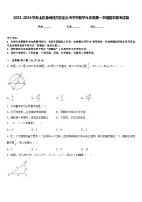 2023-2024学年山东德州经开区抬头寺中学数学九年级第一学期期末联考试题含答案