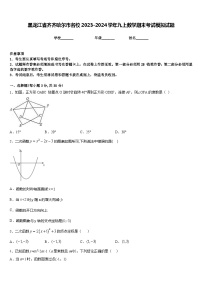 黑龙江省齐齐哈尔市名校2023-2024学年九上数学期末考试模拟试题含答案