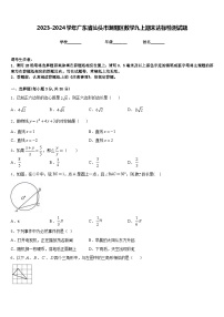 2023-2024学年广东省汕头市潮阳区数学九上期末达标检测试题含答案