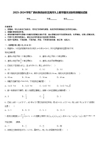 2023-2024学年广西壮族自治区北海市九上数学期末达标检测模拟试题含答案