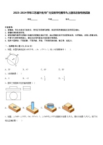 2023-2024学年江苏省兴化市广元实验学校数学九上期末达标检测试题含答案