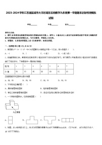 2023-2024学年江苏省盐城市大丰区城东实验数学九年级第一学期期末达标检测模拟试题含答案