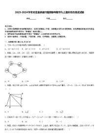 2023-2024学年河北省承德兴隆县联考数学九上期末综合测试试题含答案