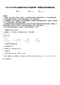 2023-2024学年江西省新余市名校九年级数学第一学期期末质量检测模拟试题含答案