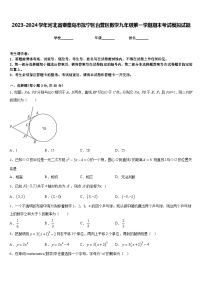 2023-2024学年河北省秦皇岛市抚宁区台营区数学九年级第一学期期末考试模拟试题含答案