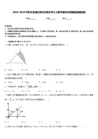 2023-2024学年河北省石家庄市新乐市九上数学期末质量跟踪监视试题含答案