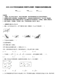 2023-2024学年河北省张家口市数学九年级第一学期期末质量检测模拟试题含答案