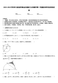 2023-2024学年浙江省杭州市萧山区城厢片九年级数学第一学期期末教学质量检测试题含答案