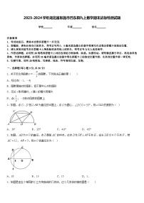 2023-2024学年湖北省恩施市巴东县九上数学期末达标检测试题含答案