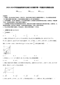 2023-2024学年湖南省株洲市石峰区九年级数学第一学期期末经典模拟试题含答案