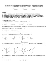 2023-2024学年湖北省襄阳市宜城市数学九年级第一学期期末质量检测试题含答案