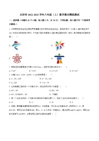 山西省运城市永济市2022-2023学年八年级上学期期末模拟测试数学试卷(答案不全)