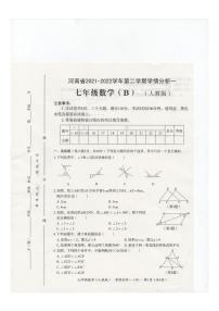 河南省商丘市虞城县部分校2021-2022学年七年级下学期学情分析（一）数学试题