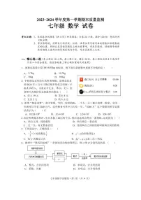 湖北省咸宁市2023-2024学年七年级上学期1月期末数学试题