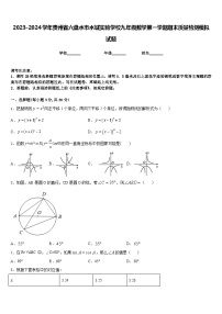 2023-2024学年贵州省六盘水市水城实验学校九年级数学第一学期期末质量检测模拟试题含答案