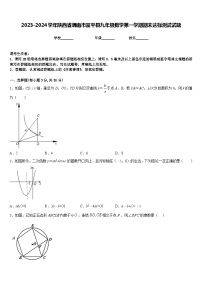 2023-2024学年陕西省渭南市富平县九年级数学第一学期期末达标测试试题含答案