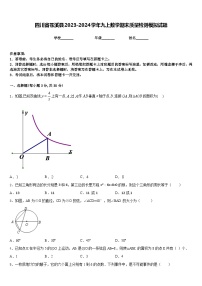 四川省苍溪县2023-2024学年九上数学期末质量检测模拟试题含答案