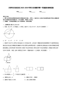 天津市汉沽区名校2023-2024学年九年级数学第一学期期末调研试题含答案