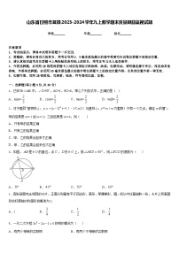 山东省日照市莒县2023-2024学年九上数学期末质量跟踪监视试题含答案