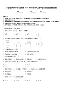 广东省深圳龙华区七校联考2023-2024学年九上数学期末质量检测模拟试题含答案