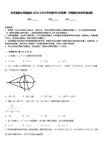 河北省唐山市路南区2023-2024学年数学九年级第一学期期末质量检测试题含答案