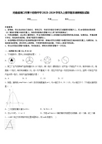 河南省周口市第十初级中学2023-2024学年九上数学期末调研模拟试题含答案