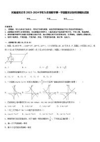 河南省巩义市2023-2024学年九年级数学第一学期期末达标检测模拟试题含答案