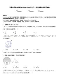 河南省洛阳嵩县联考2023-2024学年九上数学期末达标测试试题含答案