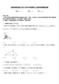 济南市莱芜地区2023-2024学年数学九上期末统考模拟试题含答案