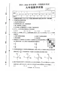 河南省商丘市夏邑县2023-2024学年九年级上学期1月期末数学试题