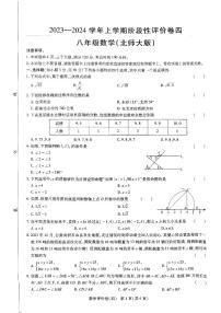 河南省周口市项城市多校联考2023-2024学年八年级上学期期末数学试题