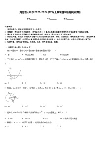 湖北省大冶市2023-2024学年九上数学期末检测模拟试题含答案