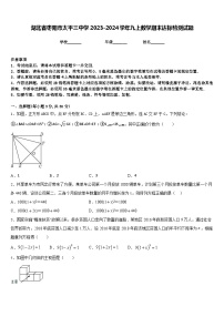 湖北省枣阳市太平三中学2023-2024学年九上数学期末达标检测试题含答案